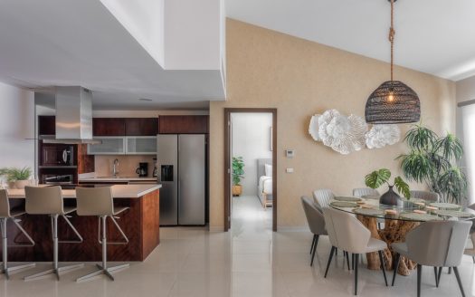 Departamento amueblado en Mareazul Residences, Riviera Maya.