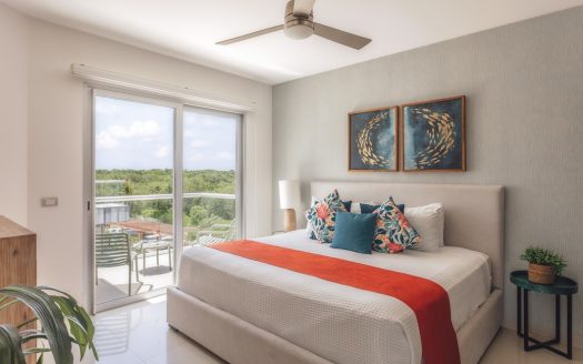 Departamento amueblado en Mareazul Residences, Riviera Maya.